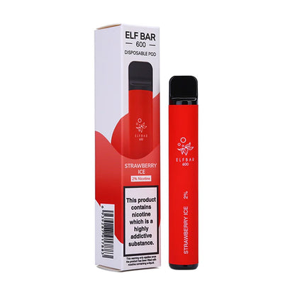 Elf Bar 600 Puff Prefilled Vape