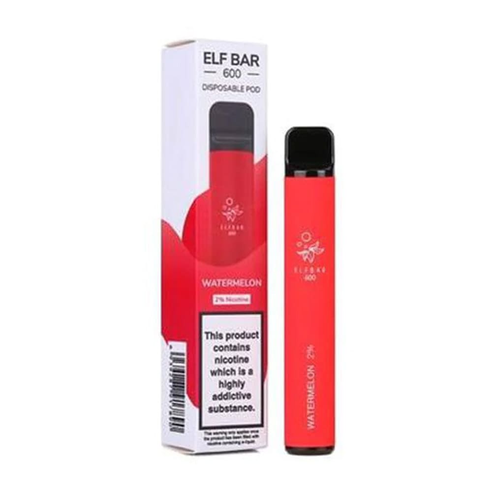 Elf Bar 600 Puff Prefilled Vape