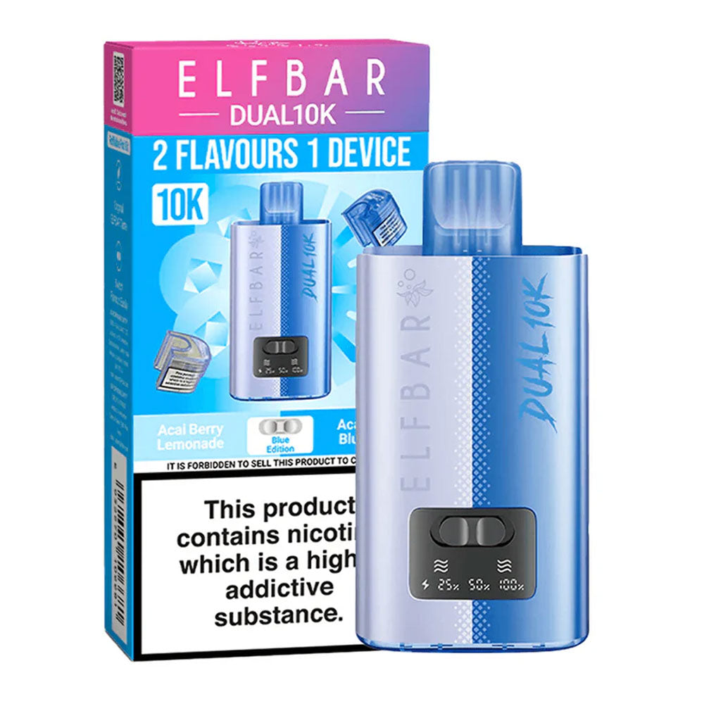 Elf Bar Dual 10K Puffs Prefilled Vape
