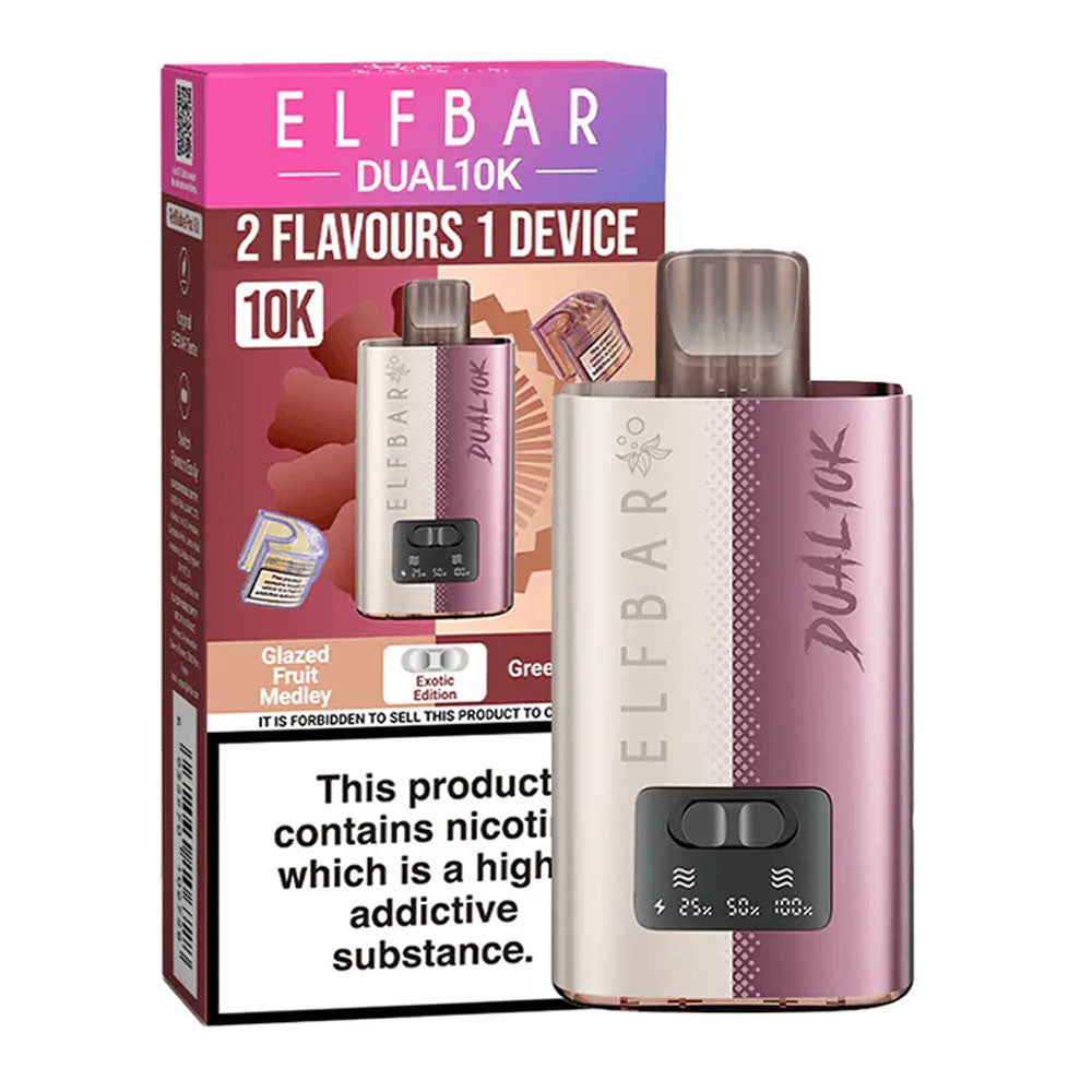 Elf Bar Dual 10K Puffs Prefilled Vape