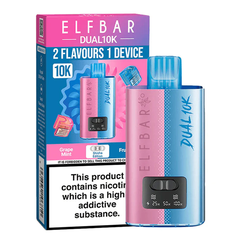 Elf Bar Dual 10K Puffs Prefilled Vape