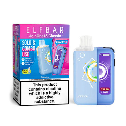 Elf Bar JoinOne 15 Classic Prefilled Pod Kit - Blueberry