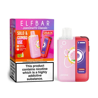 Elf Bar JoinOne 15 Classic Prefilled Pod Kit - Strawberry Watermelon