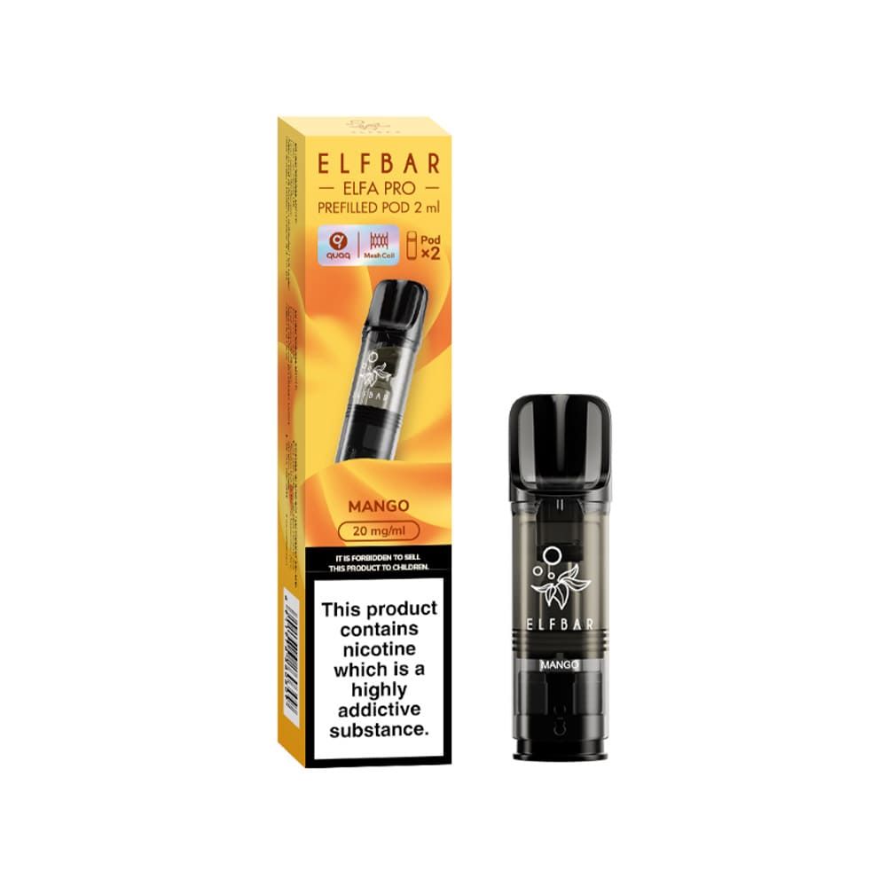 Elf Bar Elfa Pro Pre-Filled Replacement Pod (Pack Of 2)