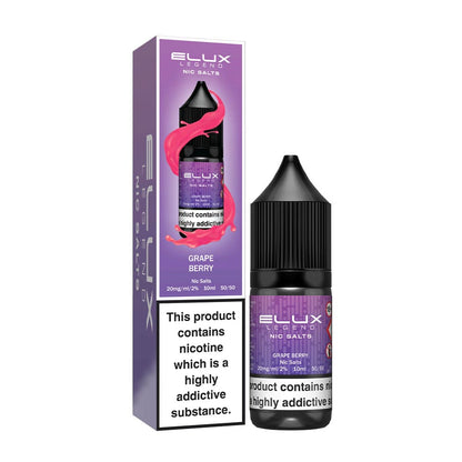 Elux Legend Nic Salt – Multi-Flavour Variation