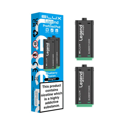 Elux Legend 1500 Prefilled Pods - Blueberry Fusion