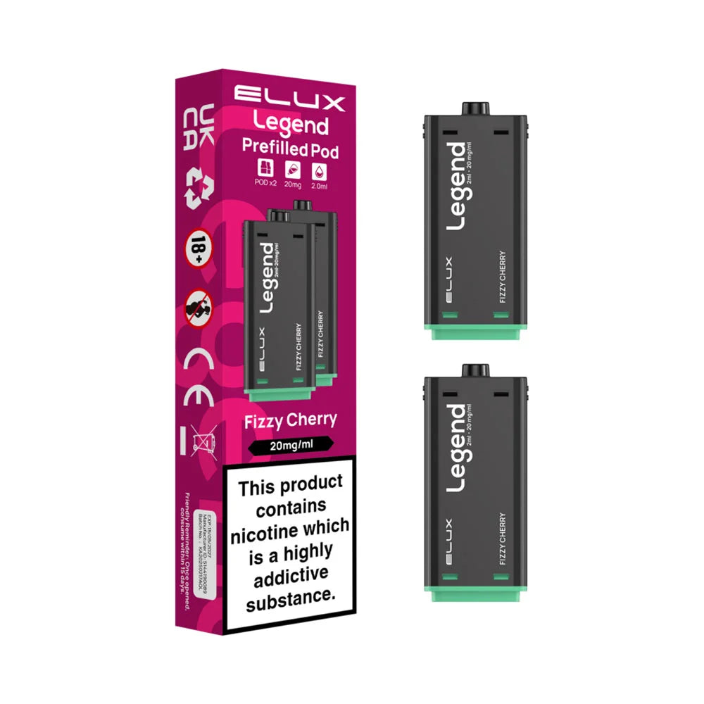 Elux Legend 1500 Prefilled Pods - Fizzy Cherry