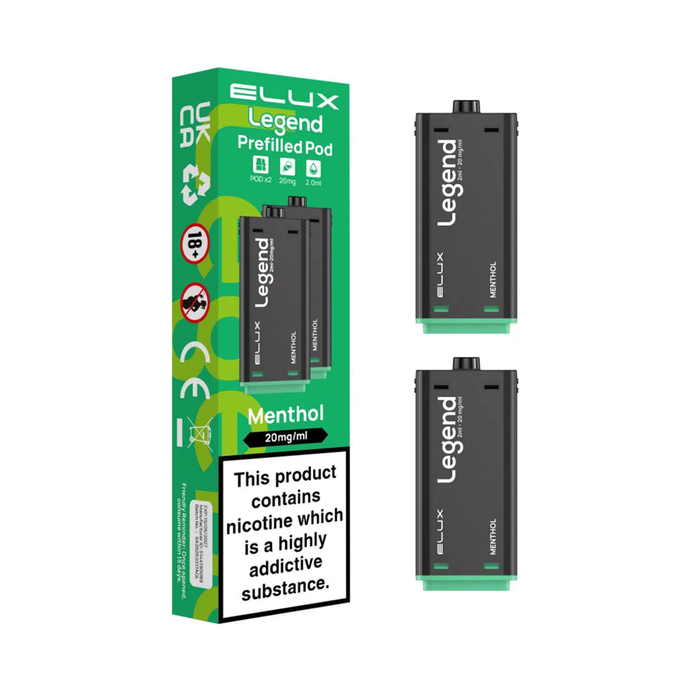 Elux Legend 1500 Prefilled Pods - Menthol