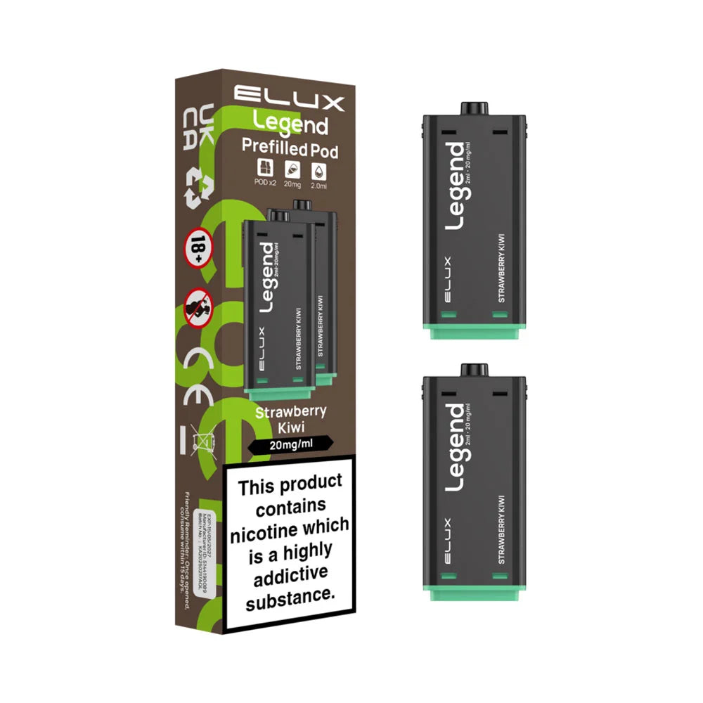 Elux Legend 1500 Prefilled Pods - Strawberry Kiwi