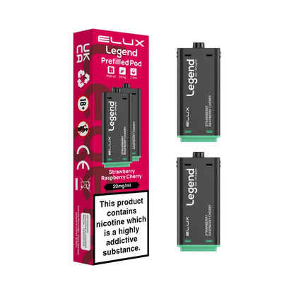 Elux Legend 1500 Prefilled Pods - Strawberry Raspberry Cherry