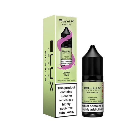 Gummy Bear Elux Legend Nic Salt 10ml Nic Salt