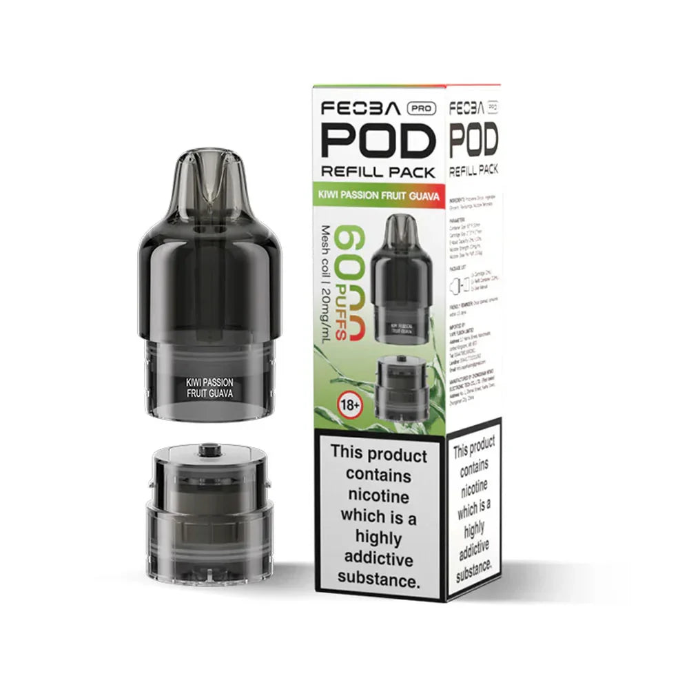 Feoba Pro 6K Prefilled Pods - Kiwi Passion Fruit Guava