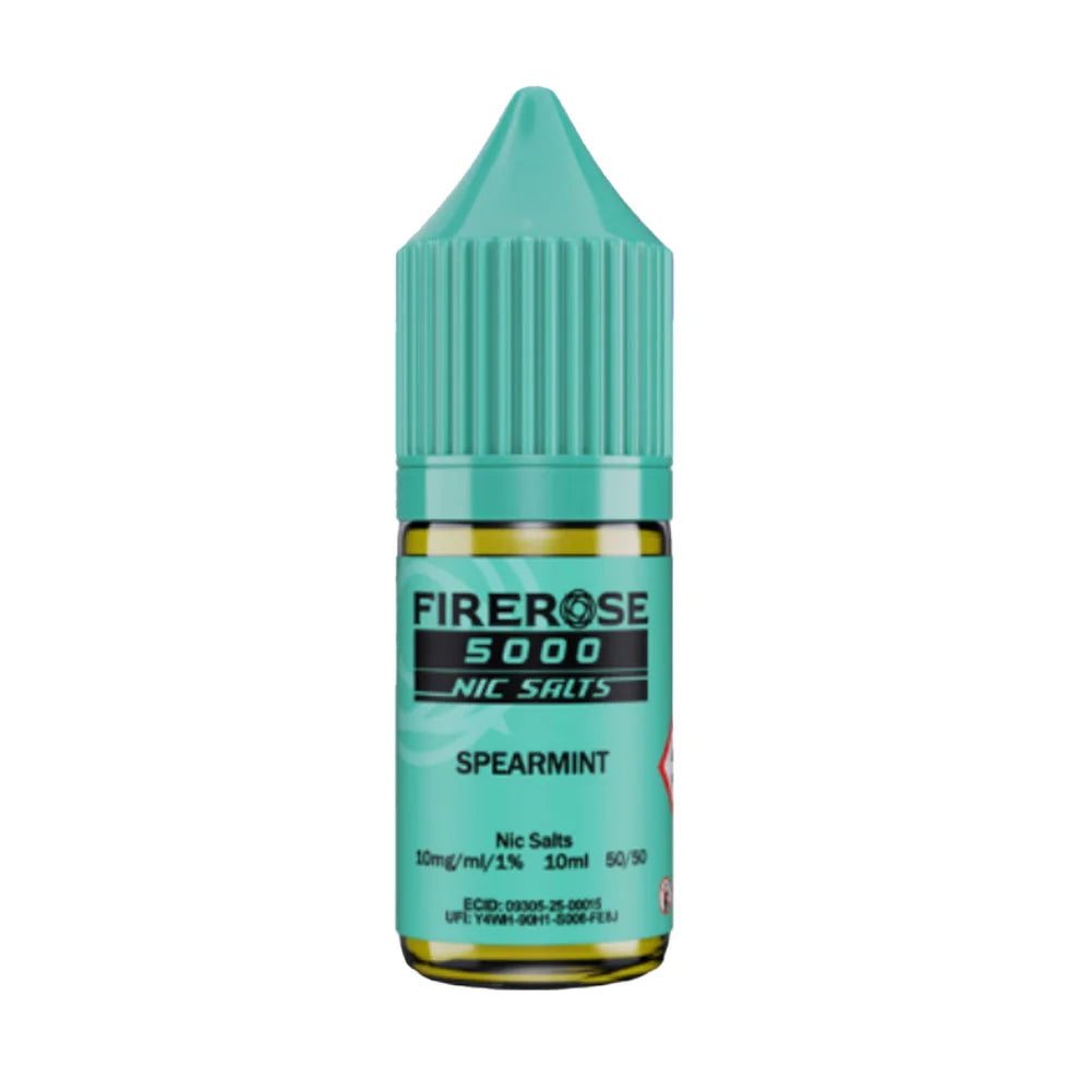 Firerose 5000 10ml Nic Salt Eliquid - Spearmint