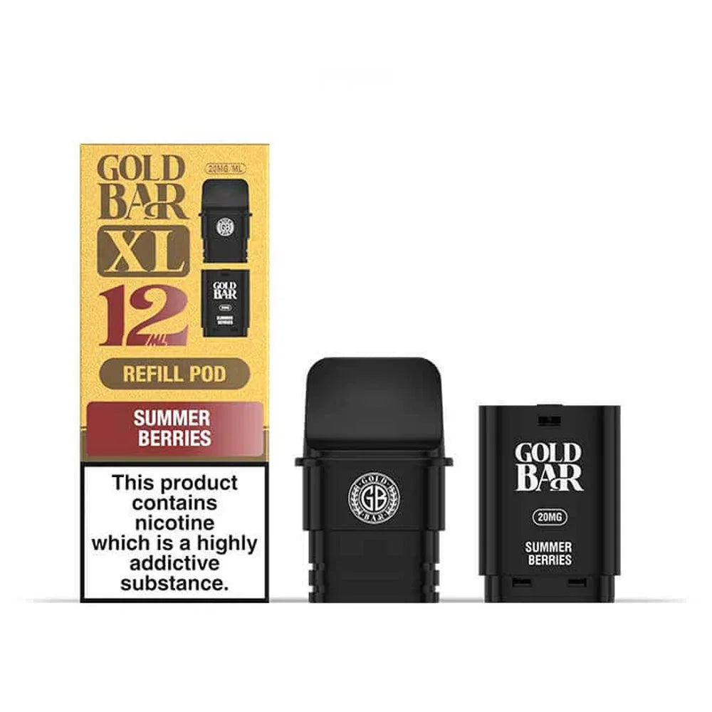 Gold Bar XL 10K Prefilled Pods - Summer Berries