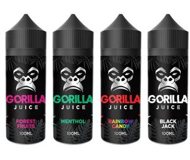 Gorilla Juice 100ml Shortfill E-Liquid – Multi-Flavour