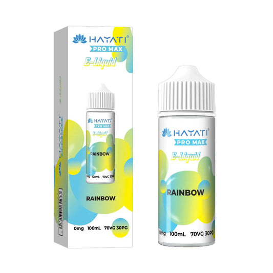 Hayati Pro Max 100ml Shortfill E-Liquid – Multi-Flavour (70/30 VG/PG)