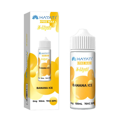 Hayati Pro Max 100ml Shortfill E-Liquid – Multi-Flavour (70/30 VG/PG)