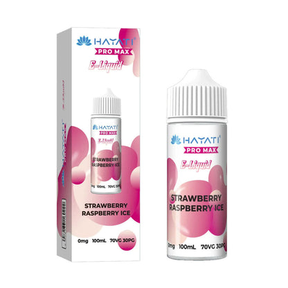 Hayati Pro Max 100ml Shortfill E-Liquid – Multi-Flavour (70/30 VG/PG)