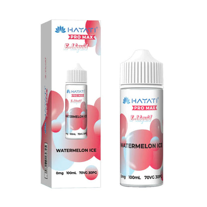 Hayati Pro Max 100ml Shortfill E-Liquid – Multi-Flavour (70/30 VG/PG)