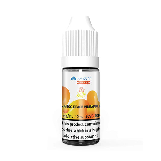 The Crystal Pro Max Mango Peach Pineapple 10ml Nic Salt E Liquid
