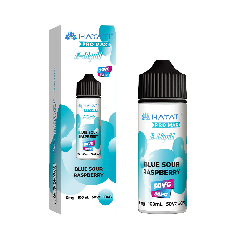 Hayati Pro Max 100ml Shortfill – Multi-Flavour (50/50 VG/PG)