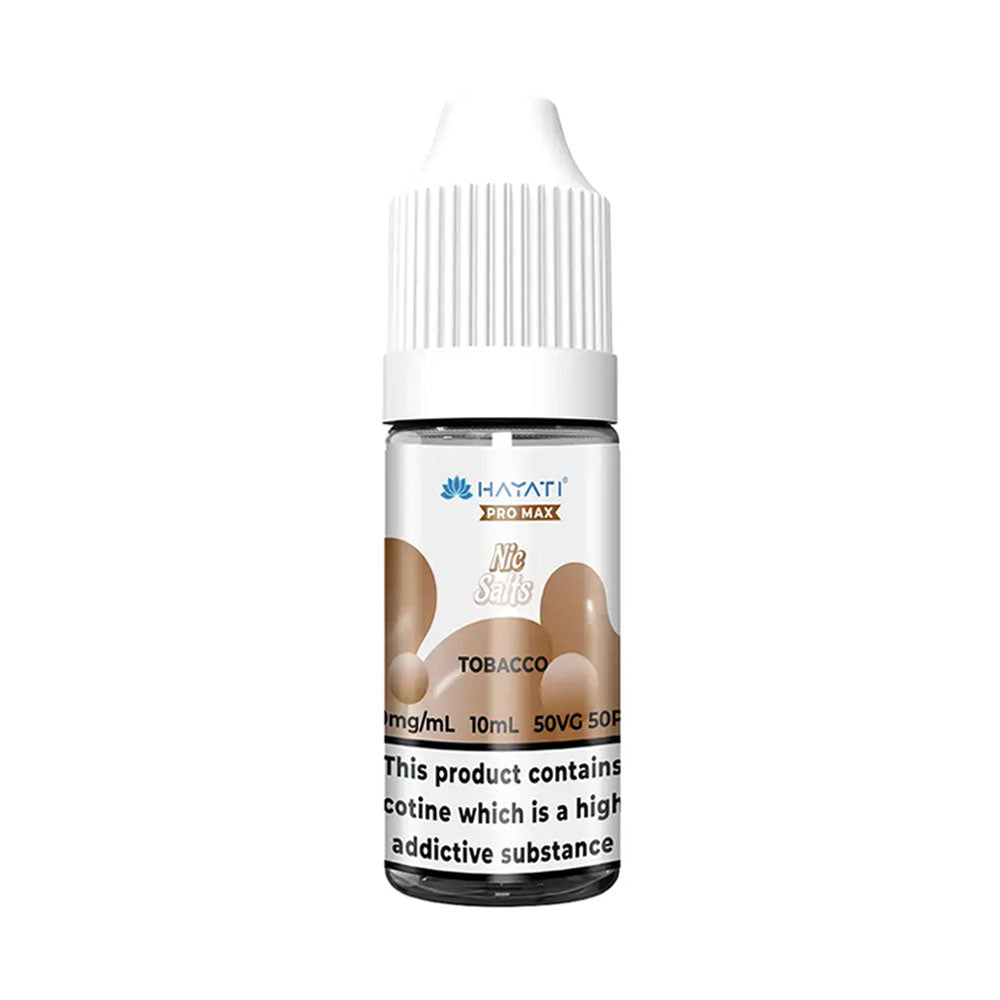 Hayati Pro Max Tobacco 10ml Nic Salt E Liquid