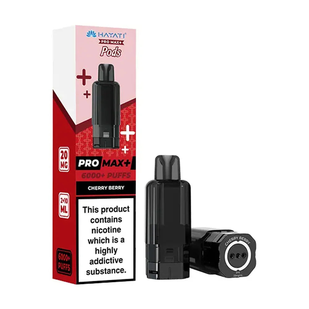 Hayati Pro Max Plus 6K Prefilled Pods - Cherry Berry
