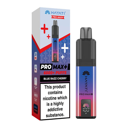 Hayati Pro Max Plus Blue Razz Cherry