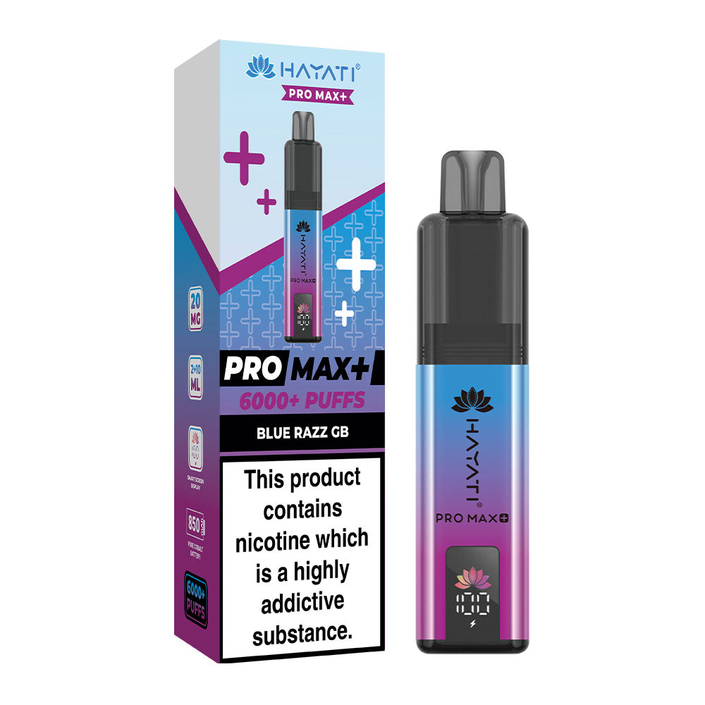 Hayati Pro Max Plus Blue Razz GB