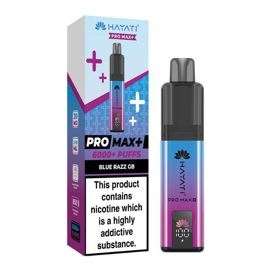 Hayati Pro Max Plus Blue Razz GB