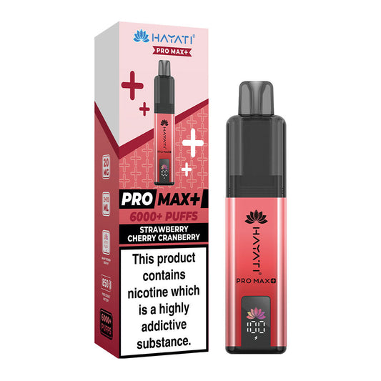Hayati Pro Max Plus Strawberry Cherry Cranberry