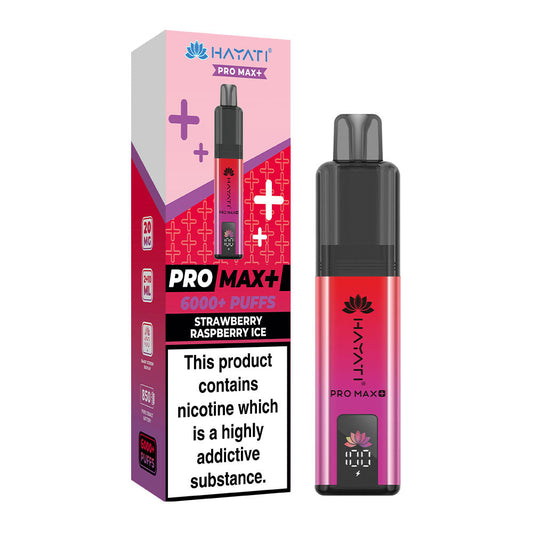 Hayati Pro Max Plus Strawberry Raspberry Ice
