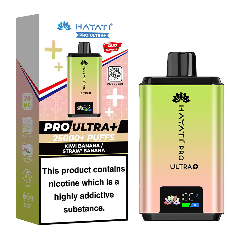 Hayati Pro Ultra Plus Kiwi Banana / Straw' Banana
