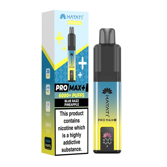 Hayati Pro Max Plus Blue Razz Pineapple