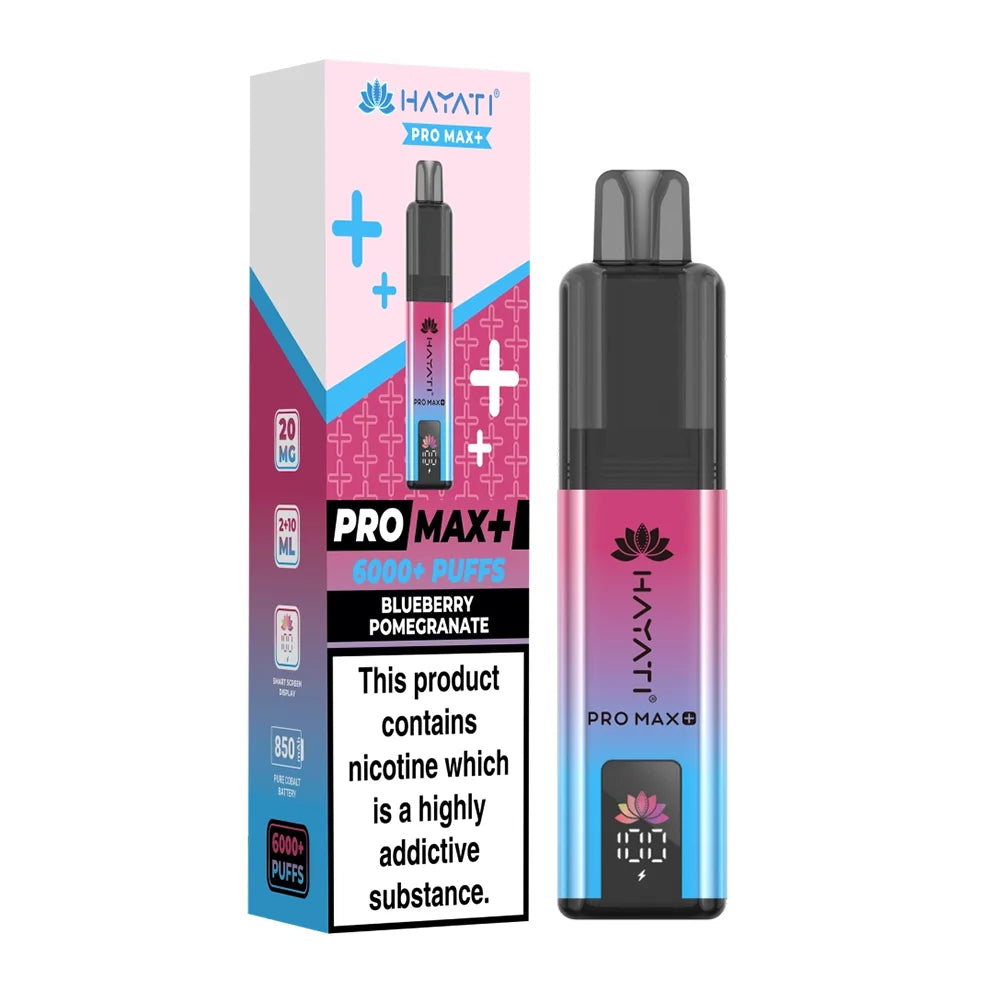Hayati Pro Max Plus Blueberry Bubblegum