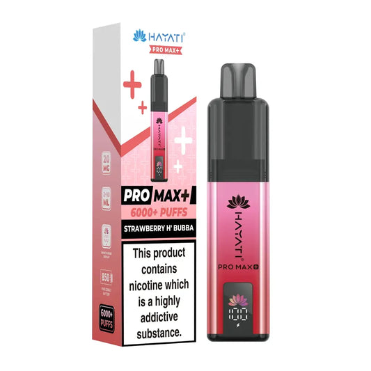 Strawberry Hubba Bubba Hayati Pro Max Plus