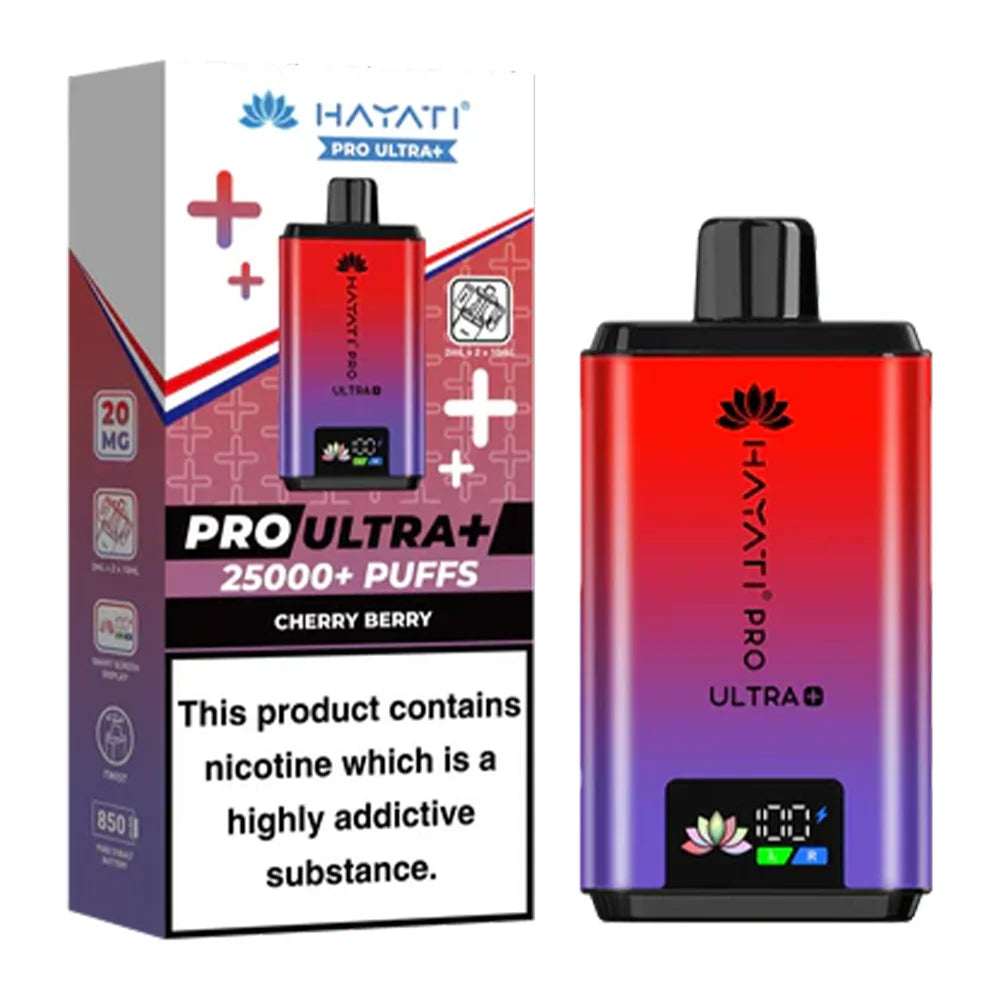 Hayati Pro Ultra Plus Prefilled Pod Kit Cherry Berry
