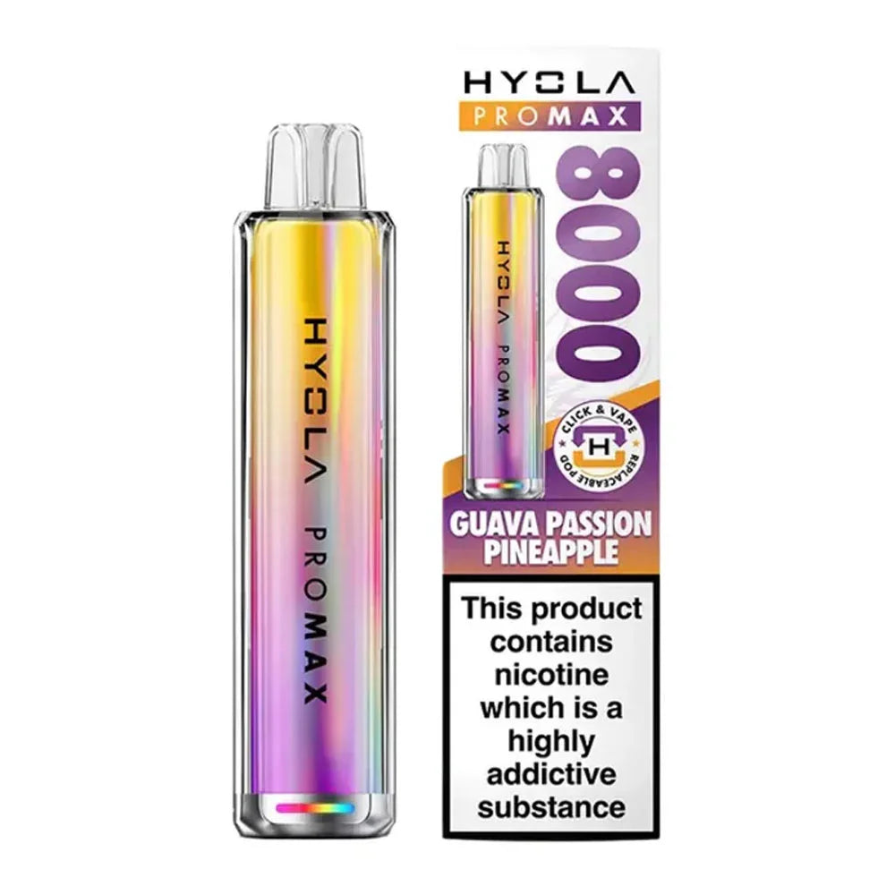 Hyola Pro Max 8K Prefilled Pod Kit - Guava Passion Pineapple