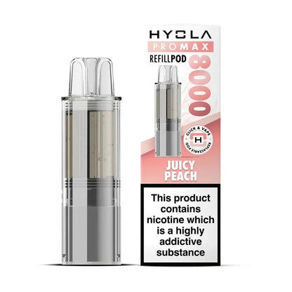 Hyola Pro Max 8K Prefilled Pods - Juicy Peach