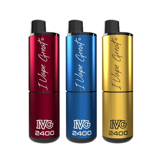 IVG 2400 4 in 1 Rechargeable Prefilled Pod Kit
