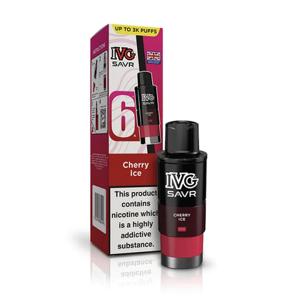 IVG SAVR Prefilled Pods - Cherry Ice