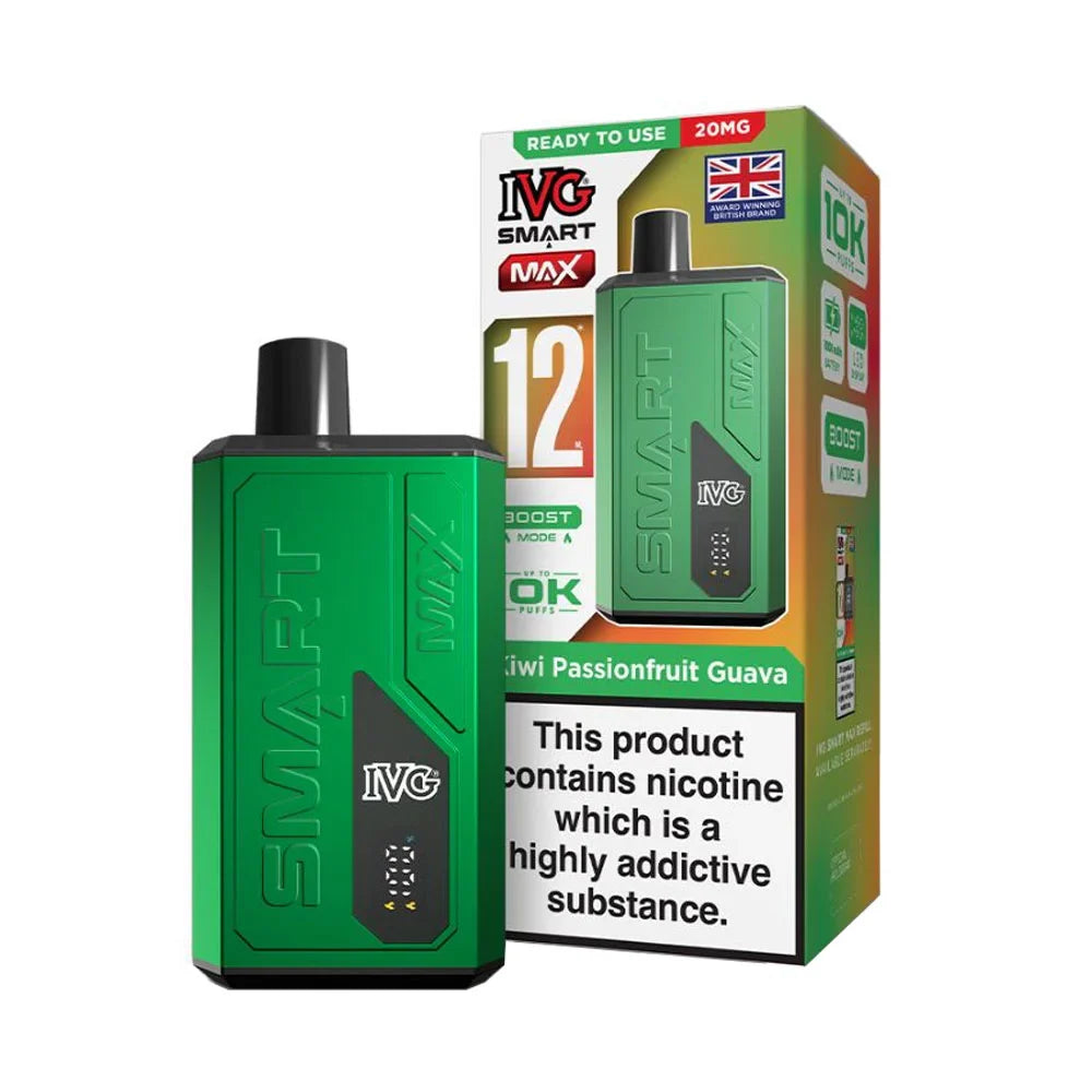 IVG Smart Max 10K Prefilled Pod Kit - Kiwi Passionfruit Guava