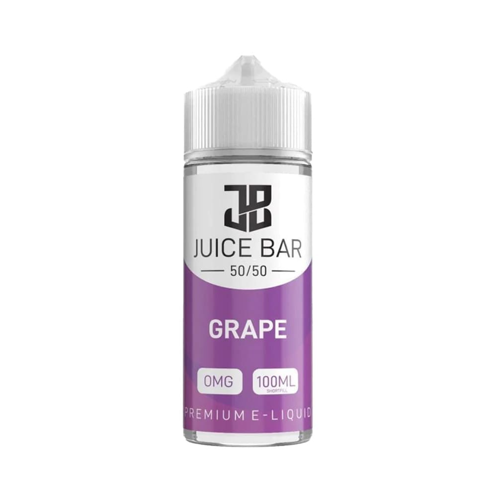 Juice Bar 100ml Shortfill E-Liquid – Multi-Flavour Variation (50/50 VG/PG)