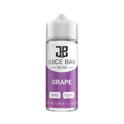 Juice Bar 100ml Shortfill E-Liquid – Multi-Flavour Variation (50/50 VG/PG)