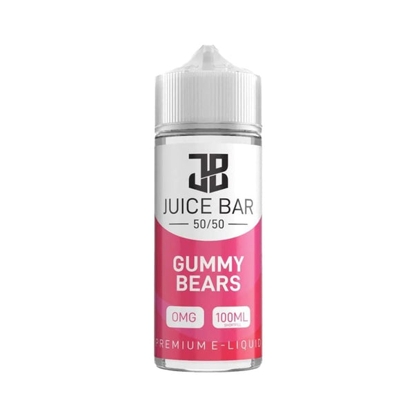 Juice Bar 100ml Shortfill E-Liquid – Multi-Flavour Variation (50/50 VG/PG)