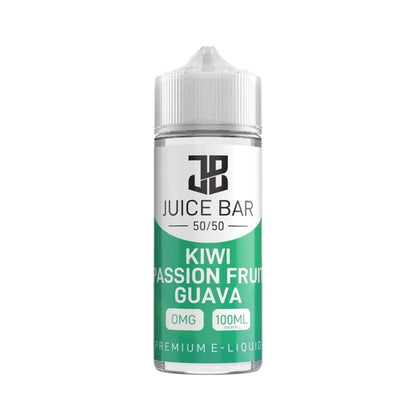 Juice Bar 100ml Shortfill E-Liquid – Multi-Flavour Variation (50/50 VG/PG)