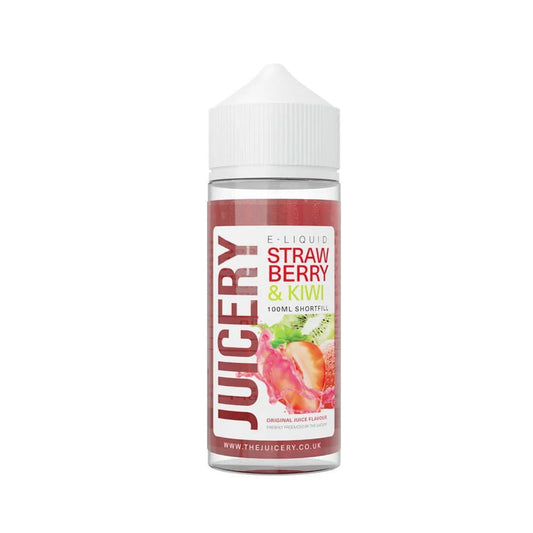 Juicery Strawberry & Kiwi 100ml Shortfill E Liquid