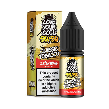Love Your Coil 10ml Starter E-Liquid – Multi-Flavour