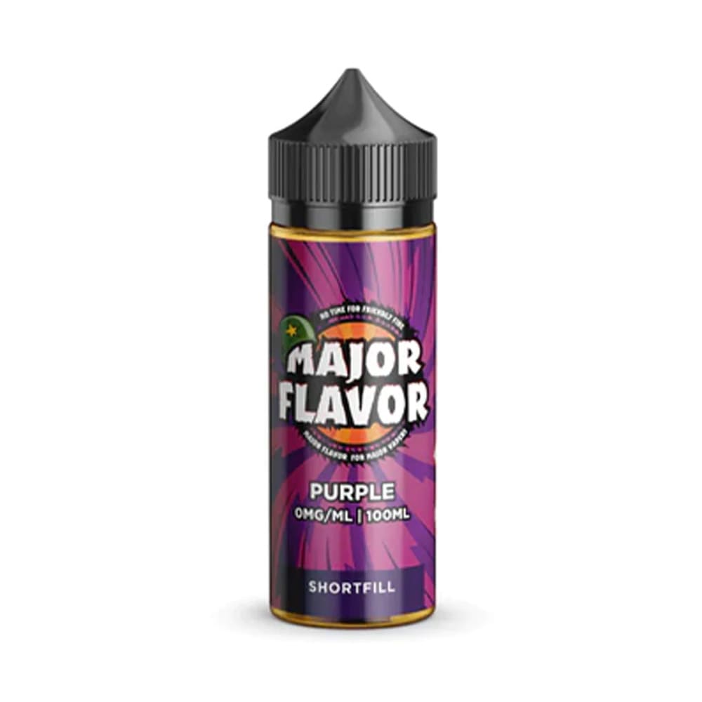 Major Flavor 100ml Shortfill E-Liquid – Multi-Flavour