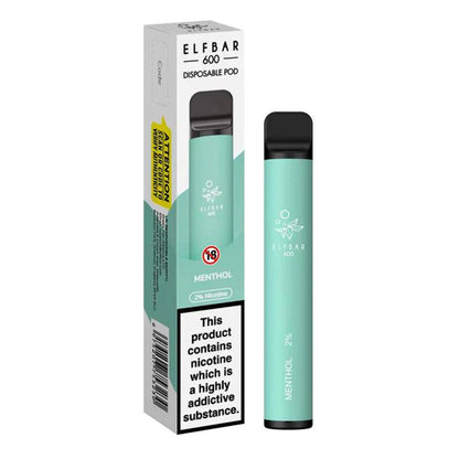 Elf Bar 600 Puff Prefilled Vape